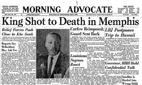 martin luther king jr assassination article